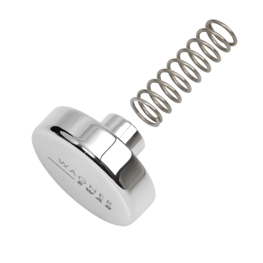 Push buttom + spring