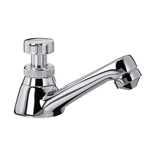 Distributore di sapone e di disinfettante da piano in ottone cromato
