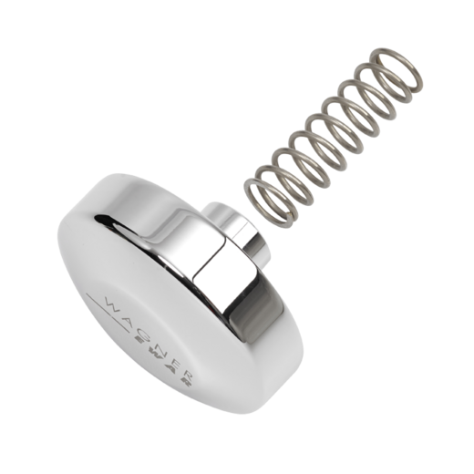 Push buttom + spring