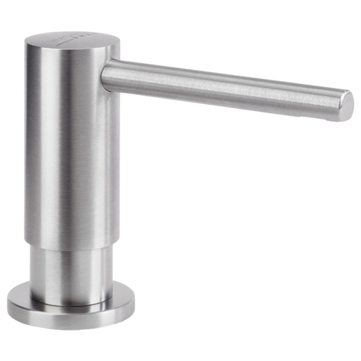 Distributore di sapone e di disinfettante da piano in inox