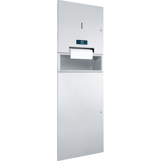 Combinazione carta per rotoli (sensor)/rifiuti a batterie