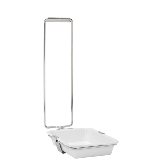 Receptacle with bracket